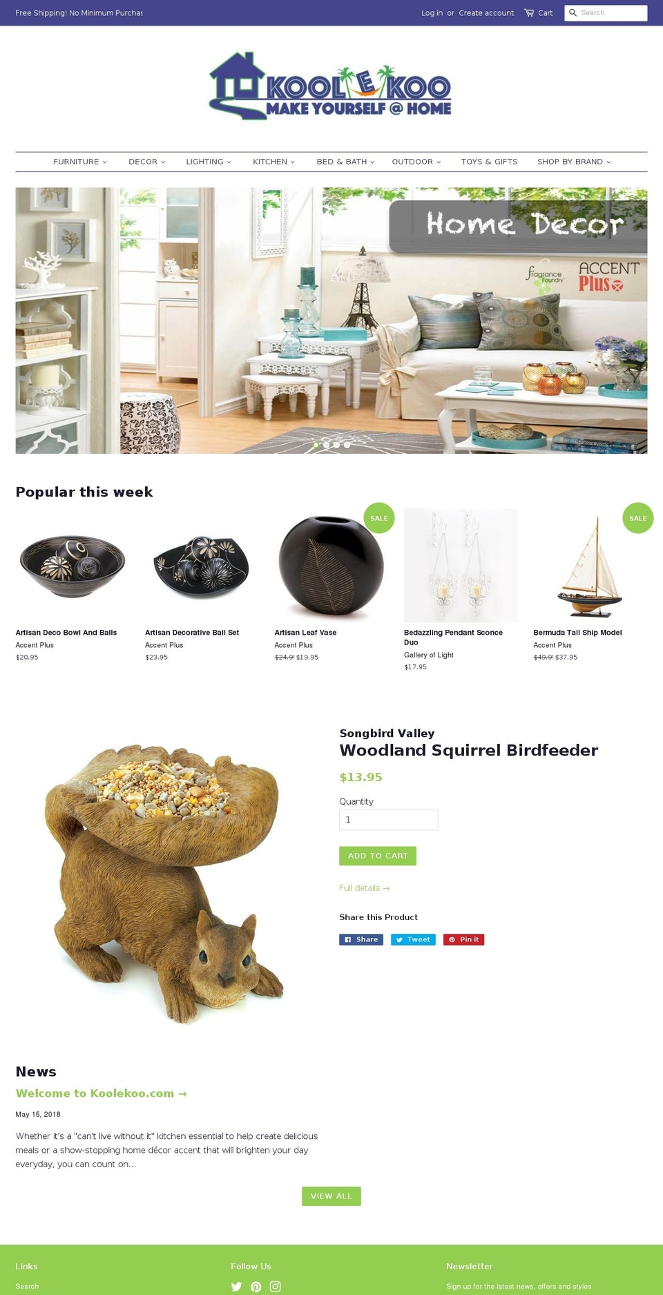 koolekoo.com — Shopify storefront screenshot