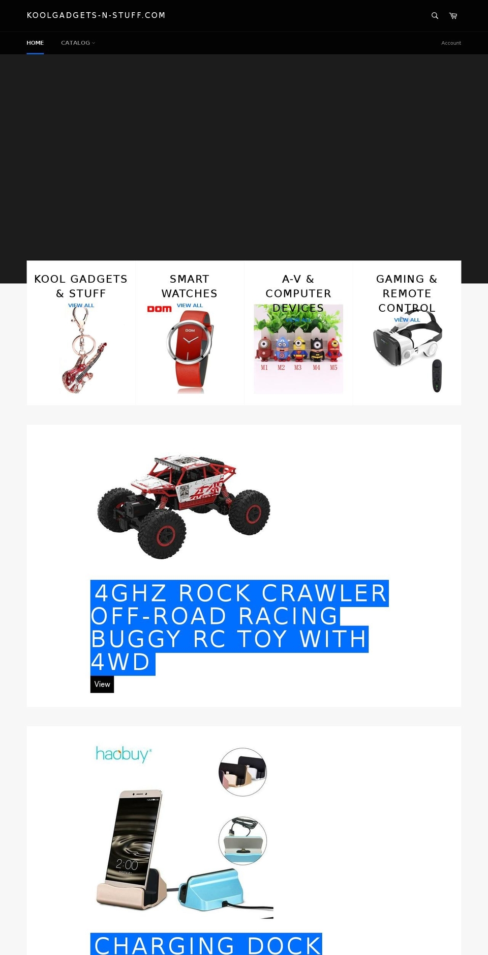 koolgadgets-n-stuff.com — Shopify storefront screenshot