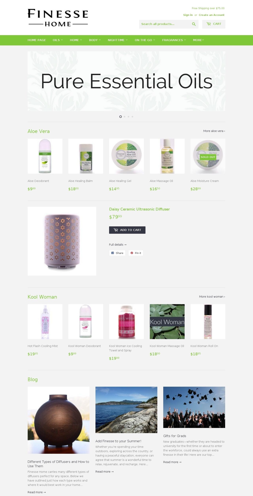 koolwoman.com — Shopify storefront screenshot