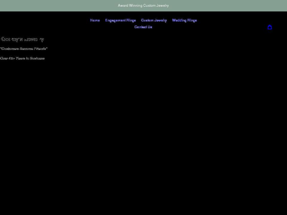 kooreysjewelry.com shopify website screenshot
