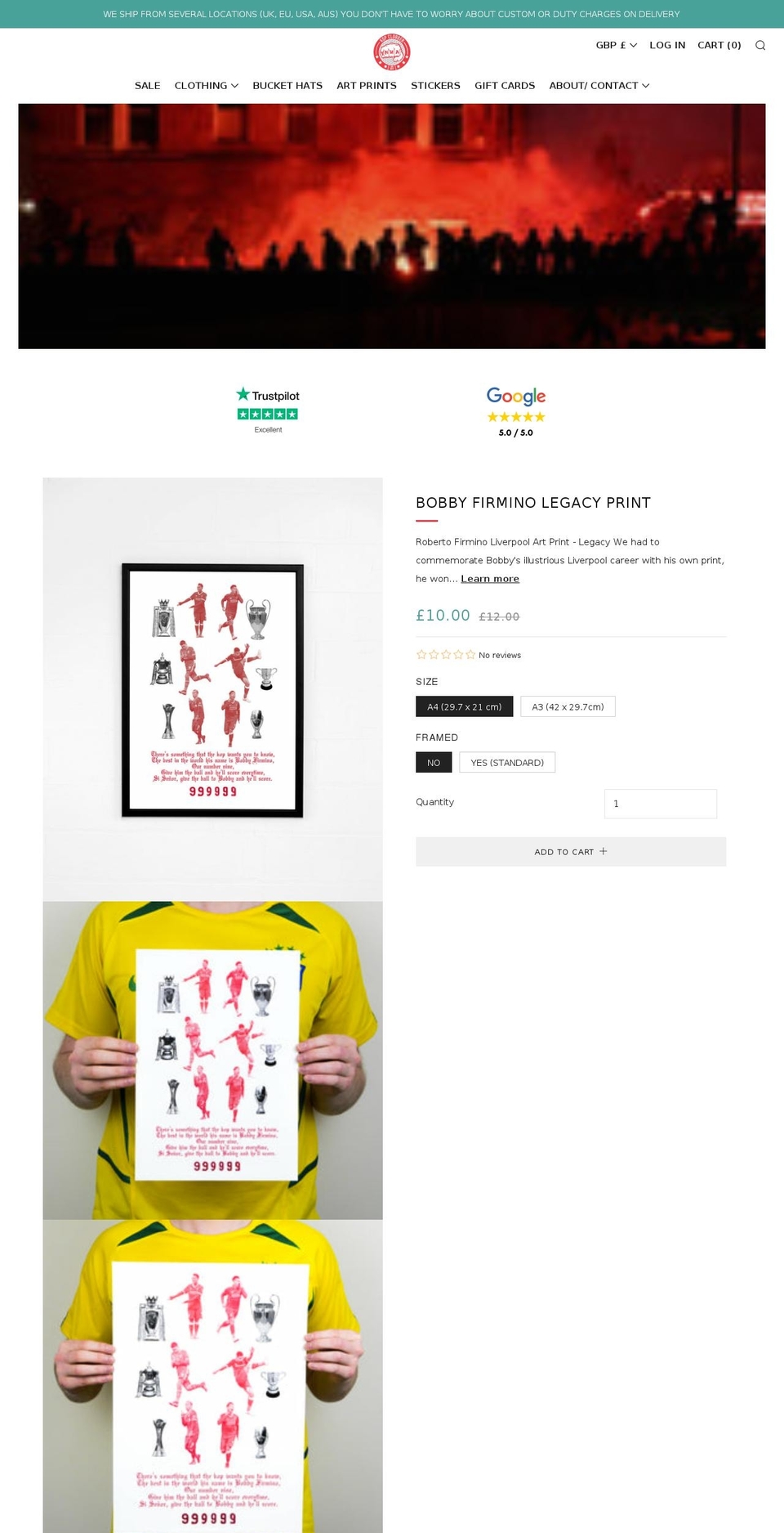 kopclobber.com shopify website screenshot