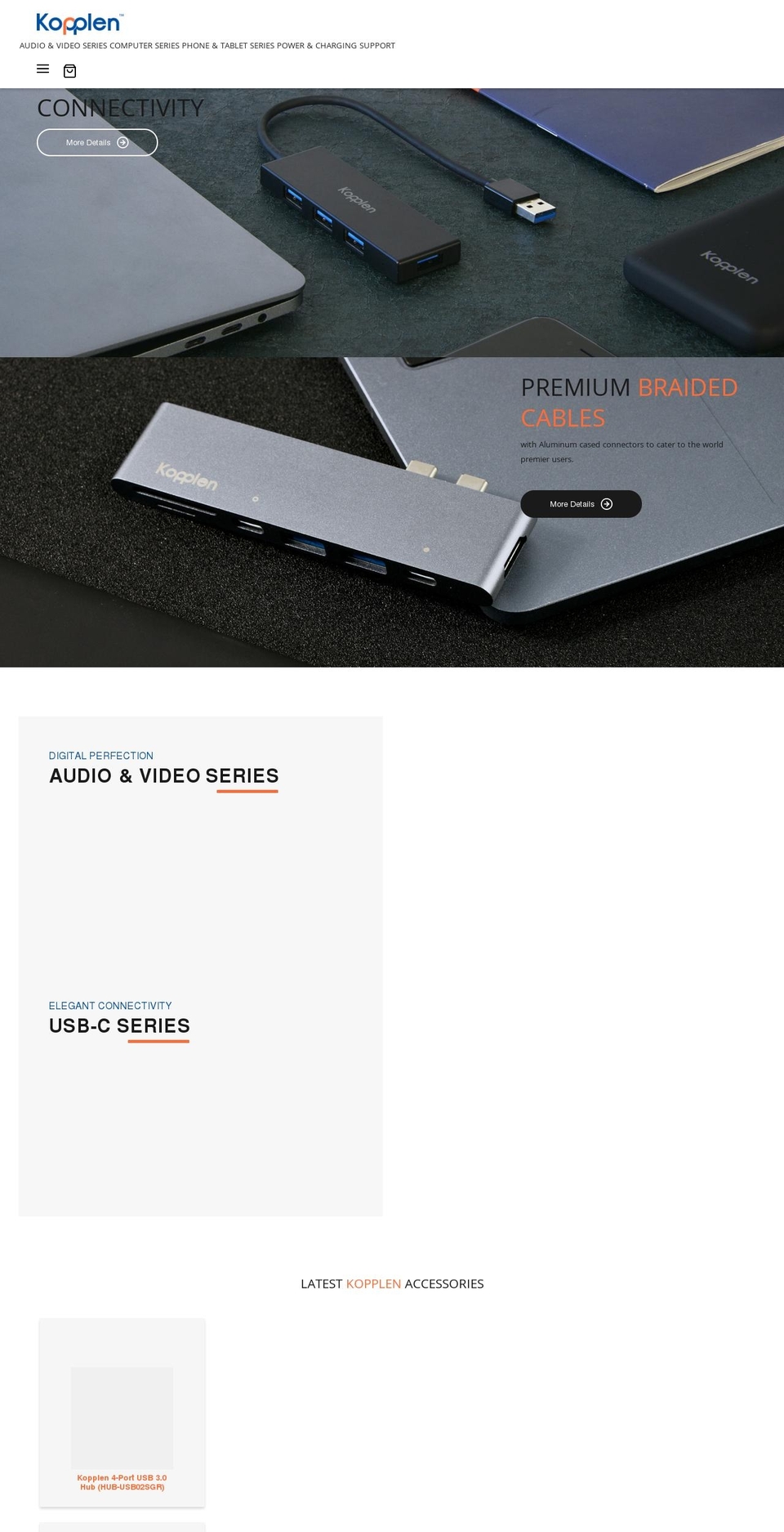 kopplen.com shopify website screenshot