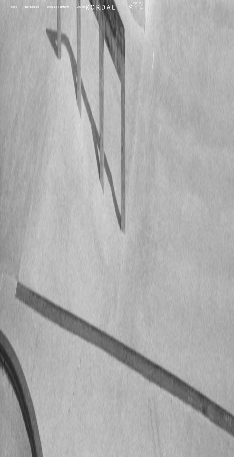 kordalstudio.com shopify website screenshot