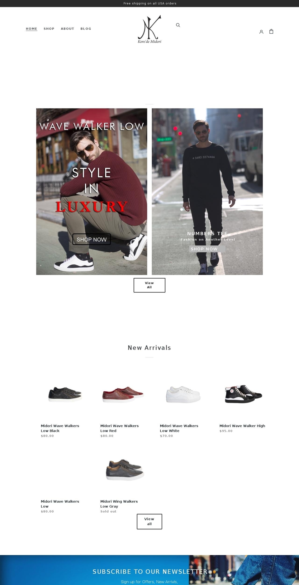 koredemidori.com shopify website screenshot