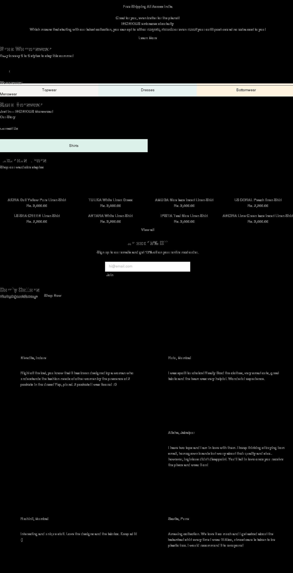 korelinks.co.uk shopify website screenshot