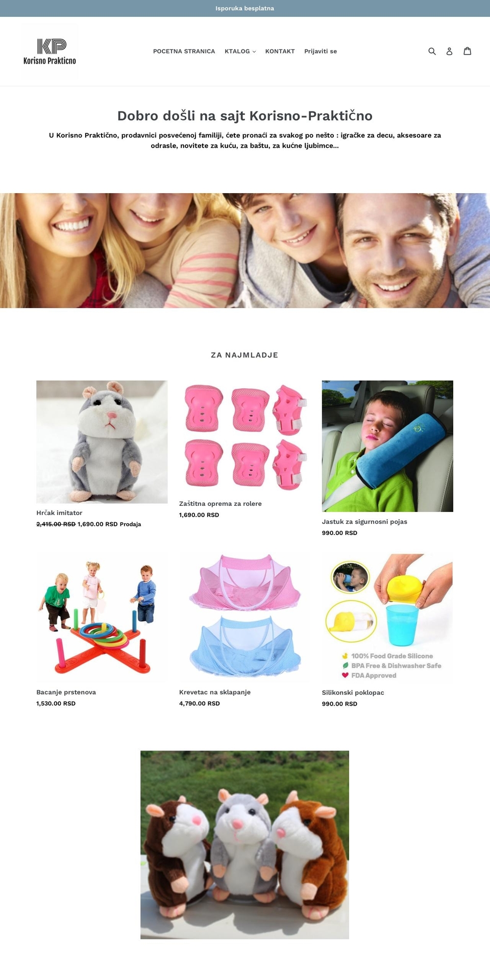 korisnoprakticno.com — Shopify storefront screenshot