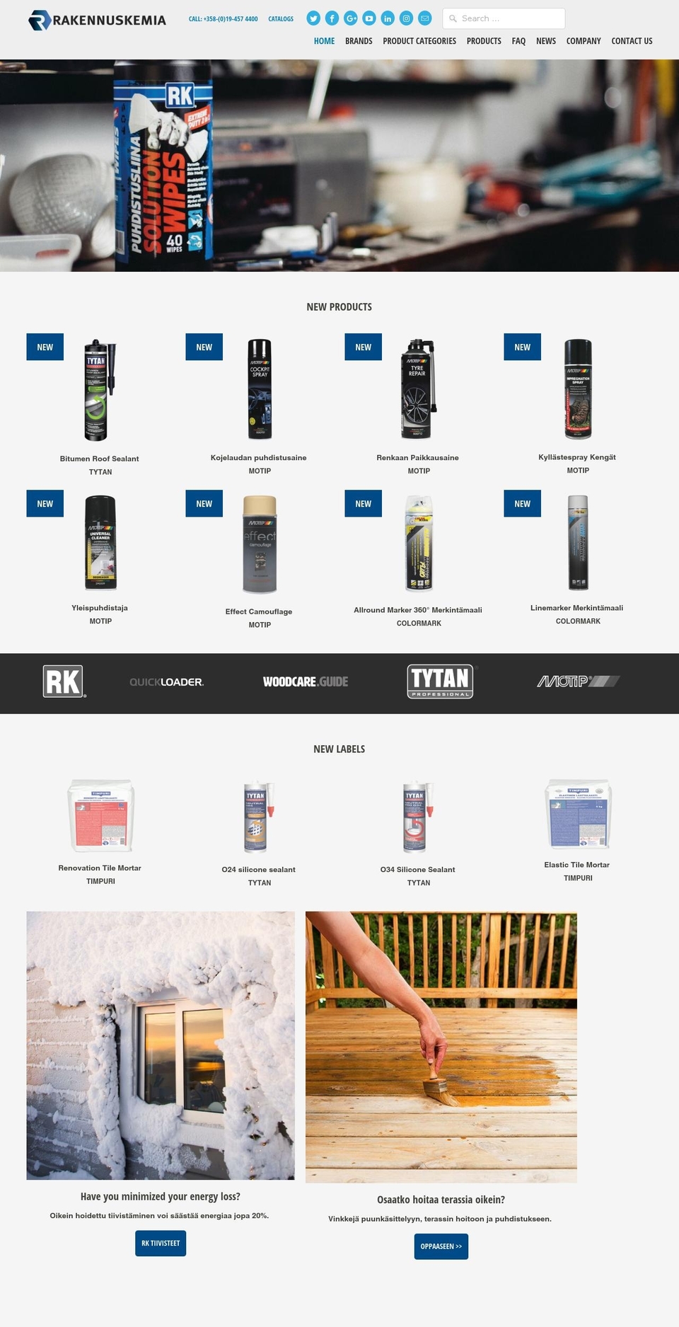 korjausteippi.com shopify website screenshot