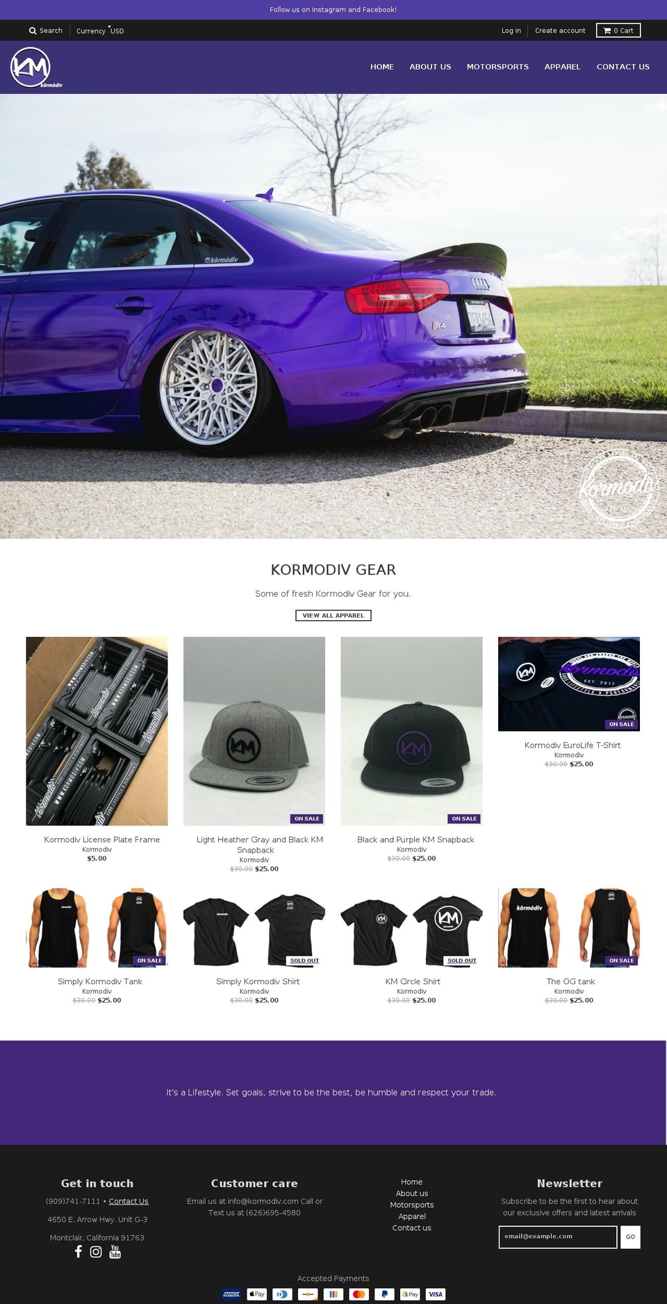 kormodiv.com shopify website screenshot