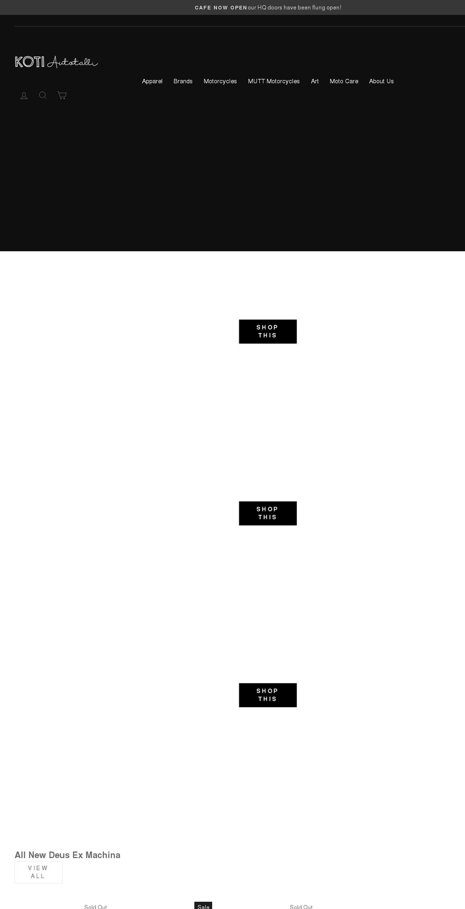 kotiautotalli.com shopify website screenshot