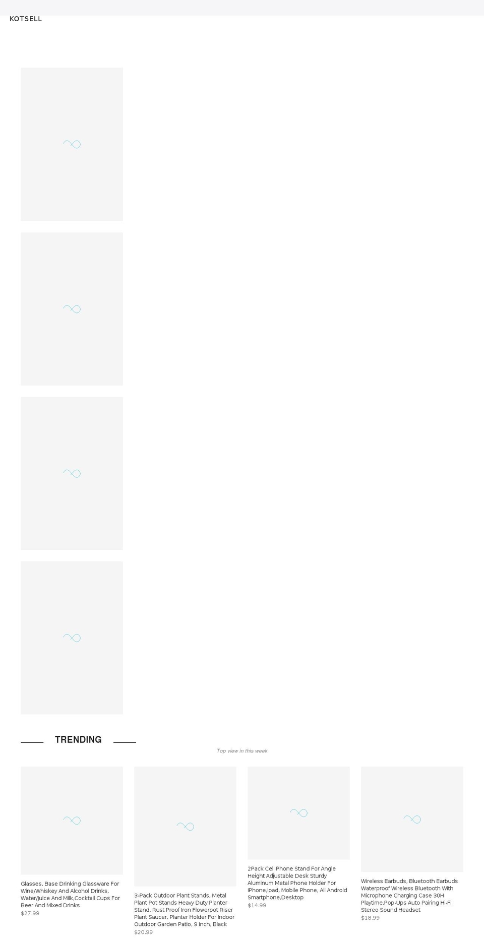 kotsell.com shopify website screenshot
