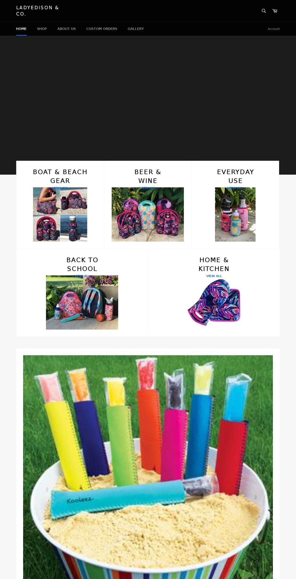 koverz.com shopify website screenshot
