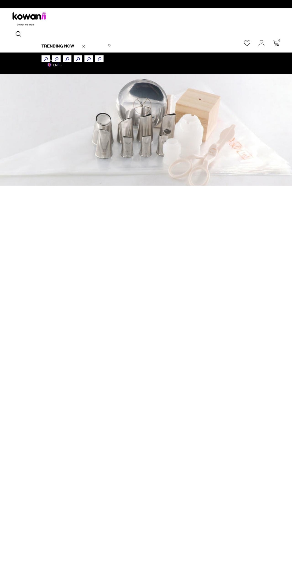 kowanii.com shopify website screenshot