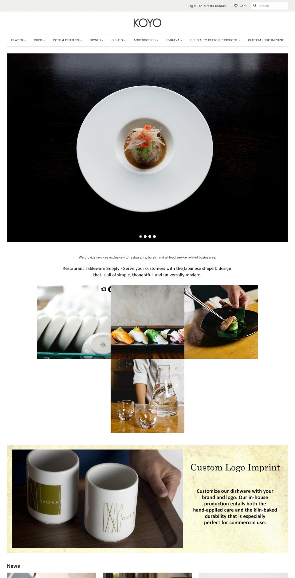 koyoshop.com shopify website screenshot