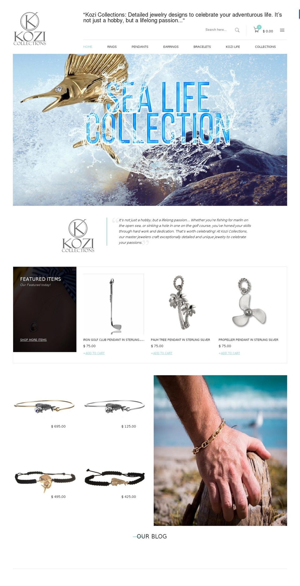 Kozi-Boutique DEVELOPMENT Shopify theme site example kozicollections-inc.com