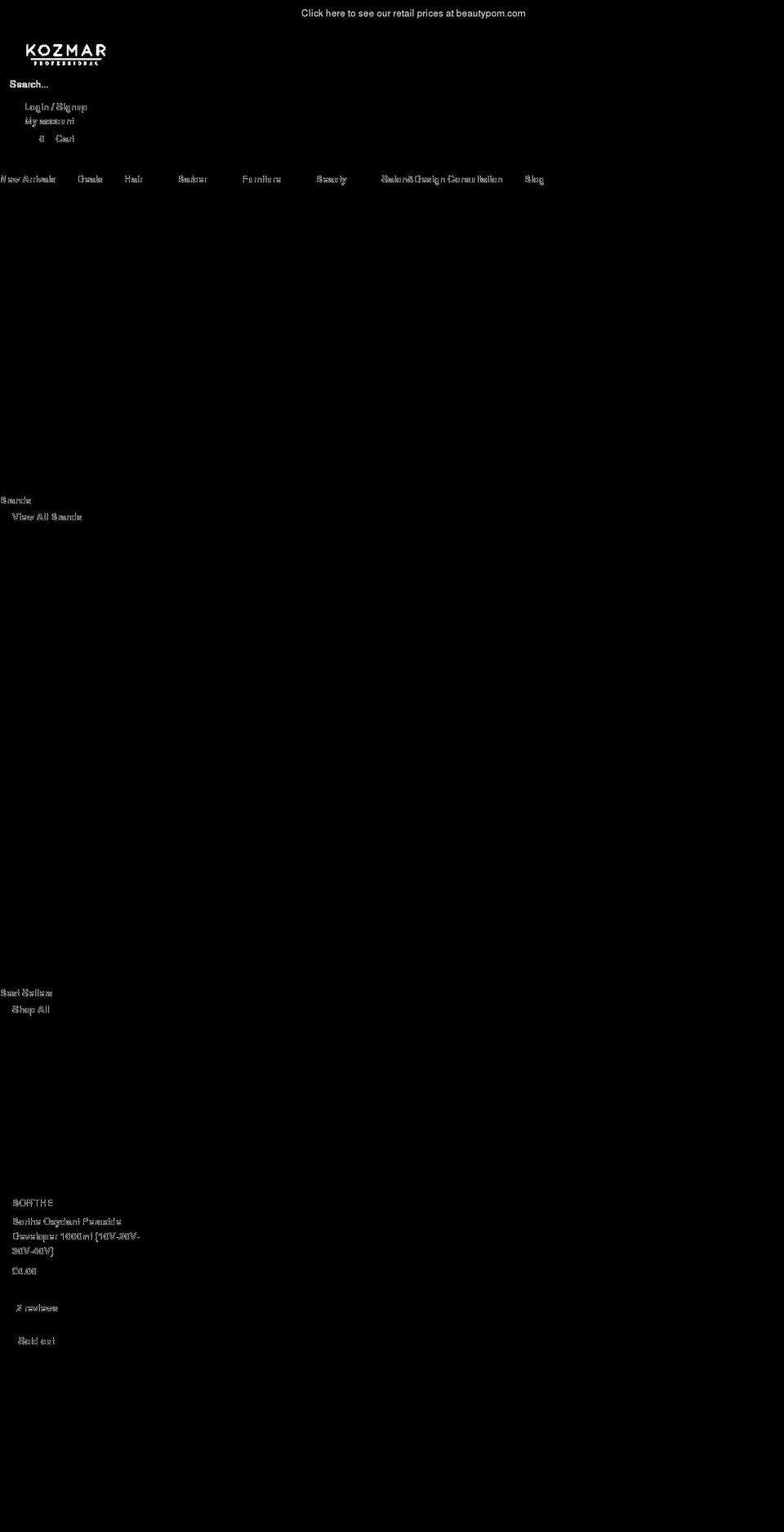 kozmar.co.uk shopify website screenshot