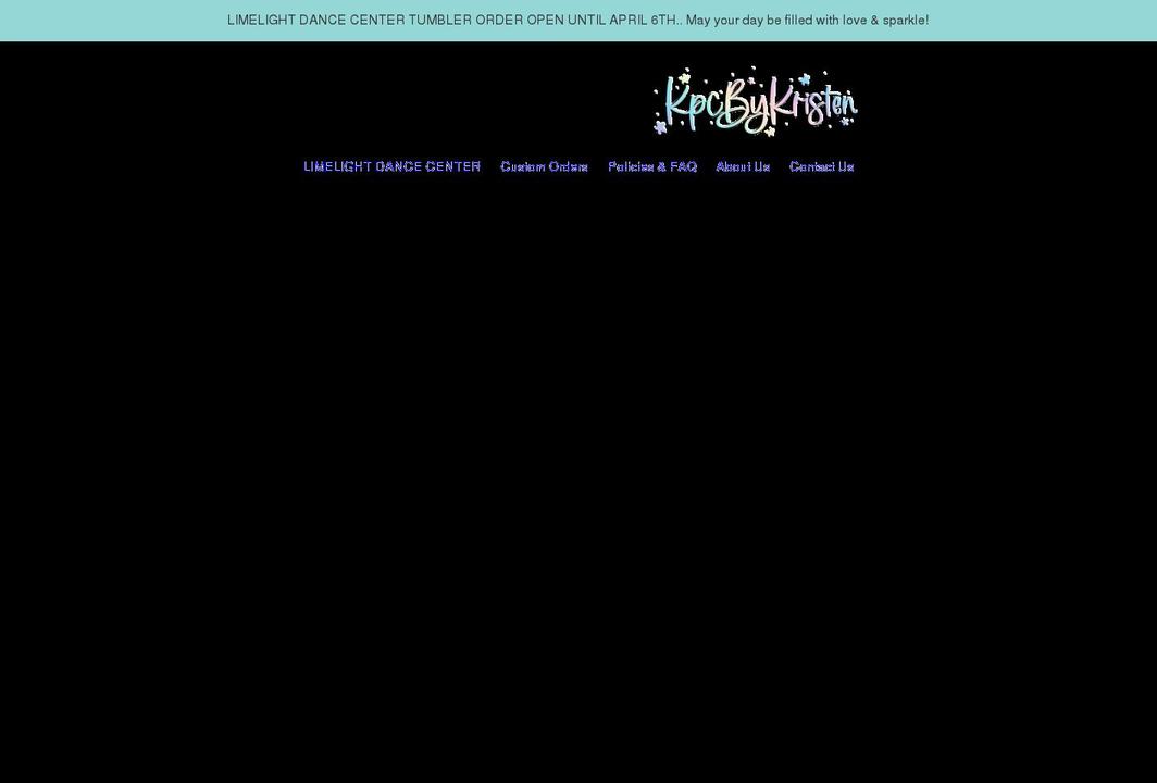 kpcbykristen.com shopify website screenshot