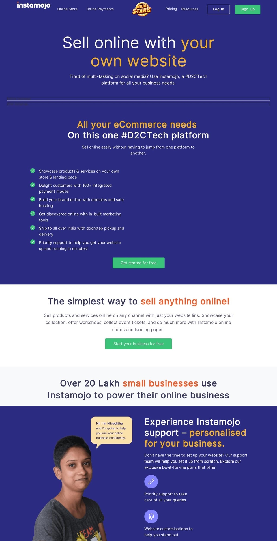 kpdecors.com — Shopify storefront screenshot