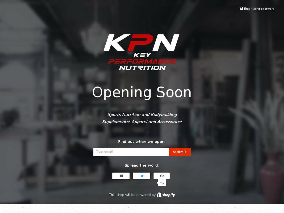 kpnuk.com shopify website screenshot