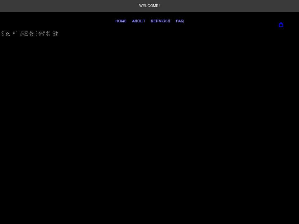 kptaxservices.com shopify website screenshot