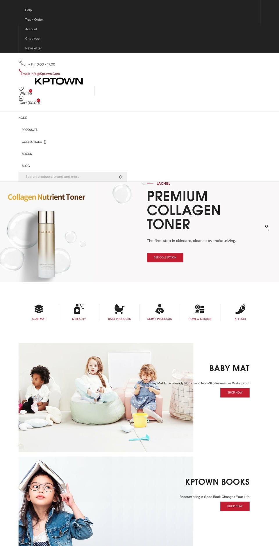 Venedor- Shopify theme site example kptown.com