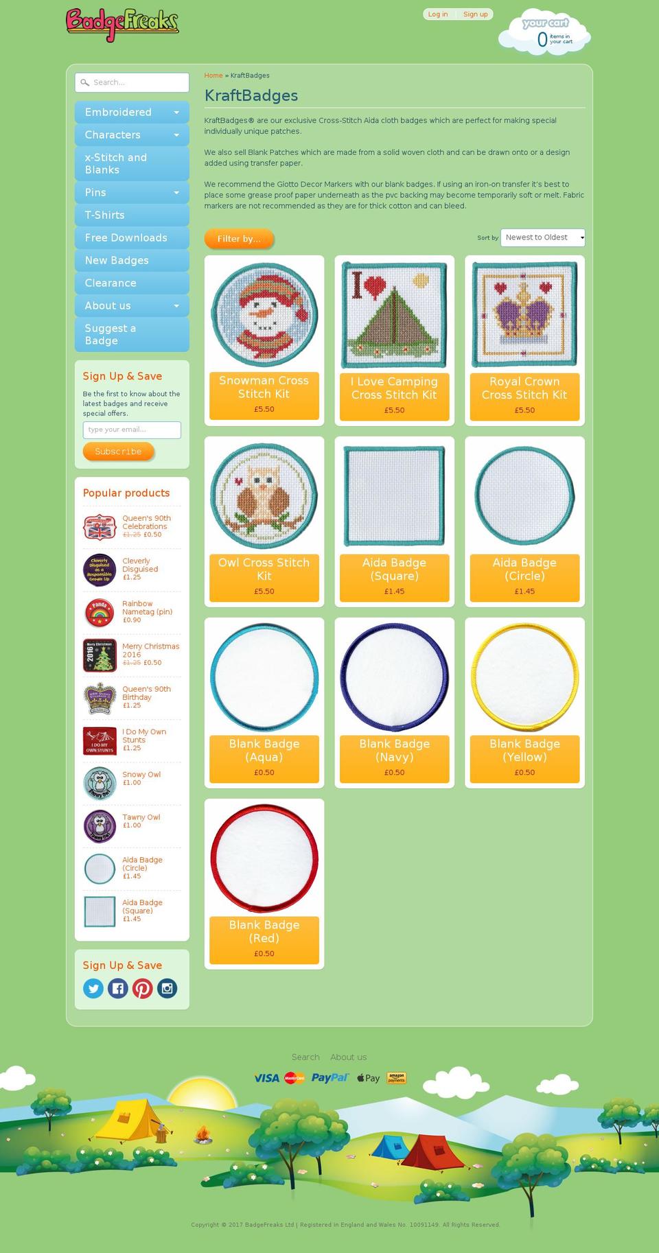 kraftpatch.com shopify website screenshot