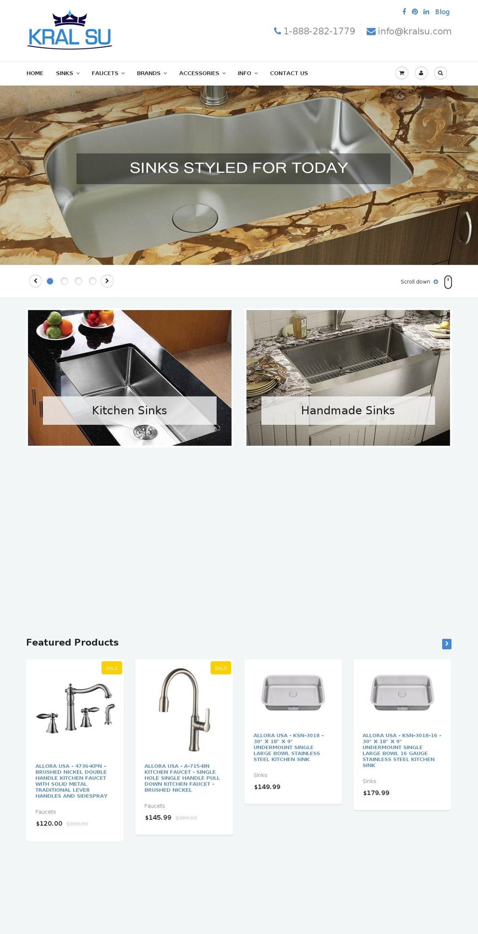kralsu.com shopify website screenshot