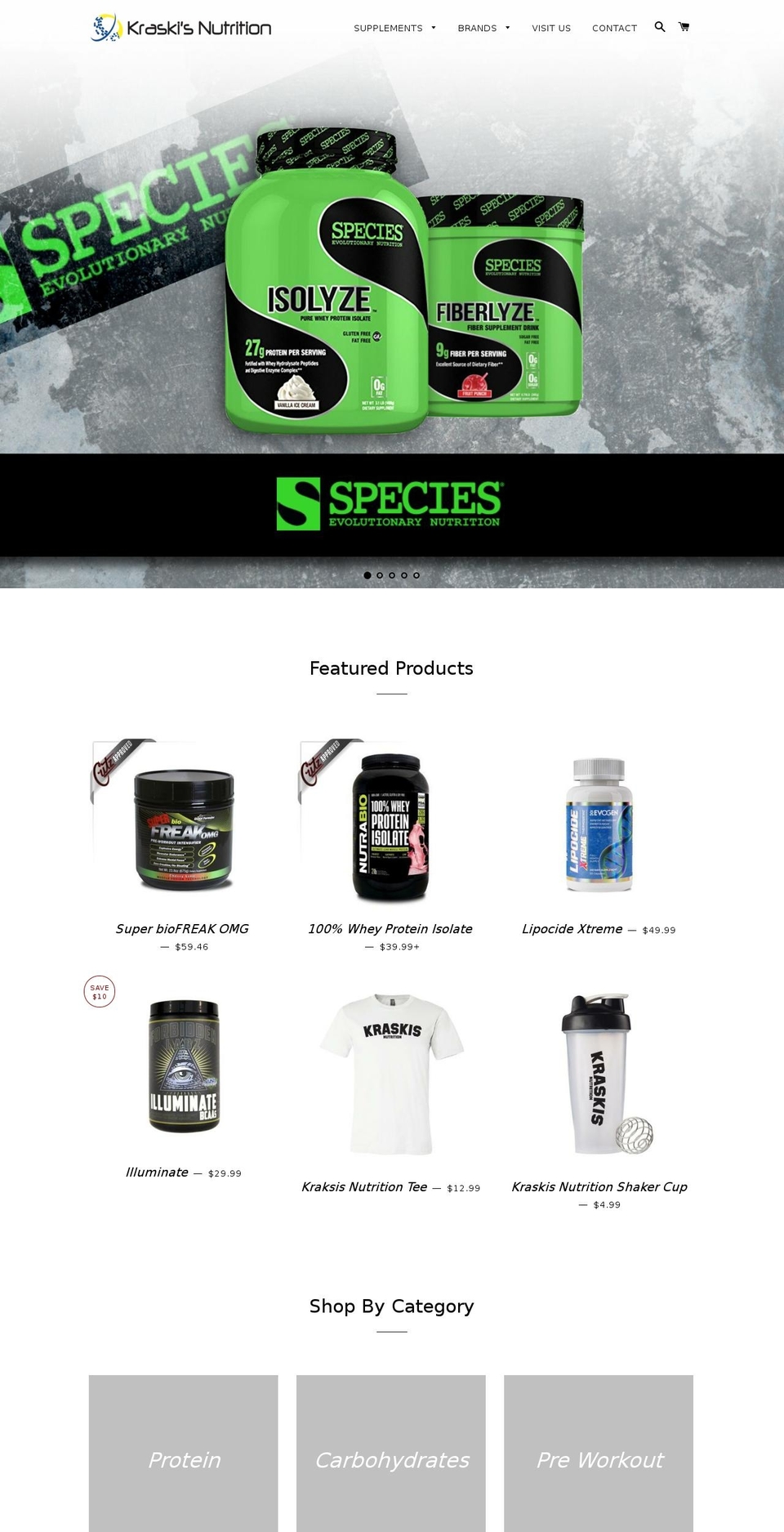 kraskis.com — Shopify storefront screenshot