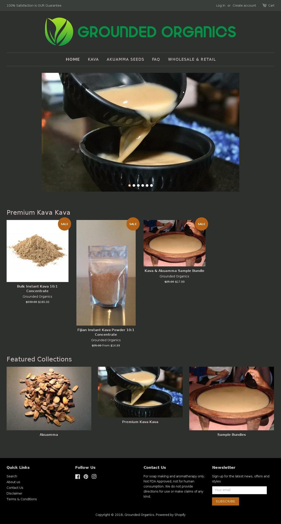 kratombuyonline.com — Shopify storefront screenshot
