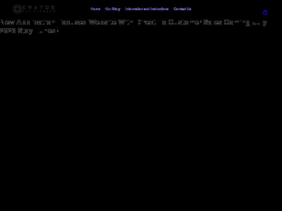 kratosflyfitness.com shopify website screenshot