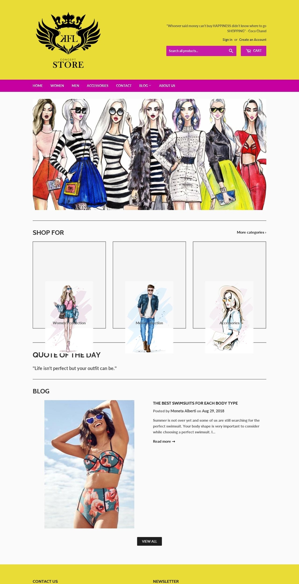 kraus-fashion.com — Shopify storefront screenshot