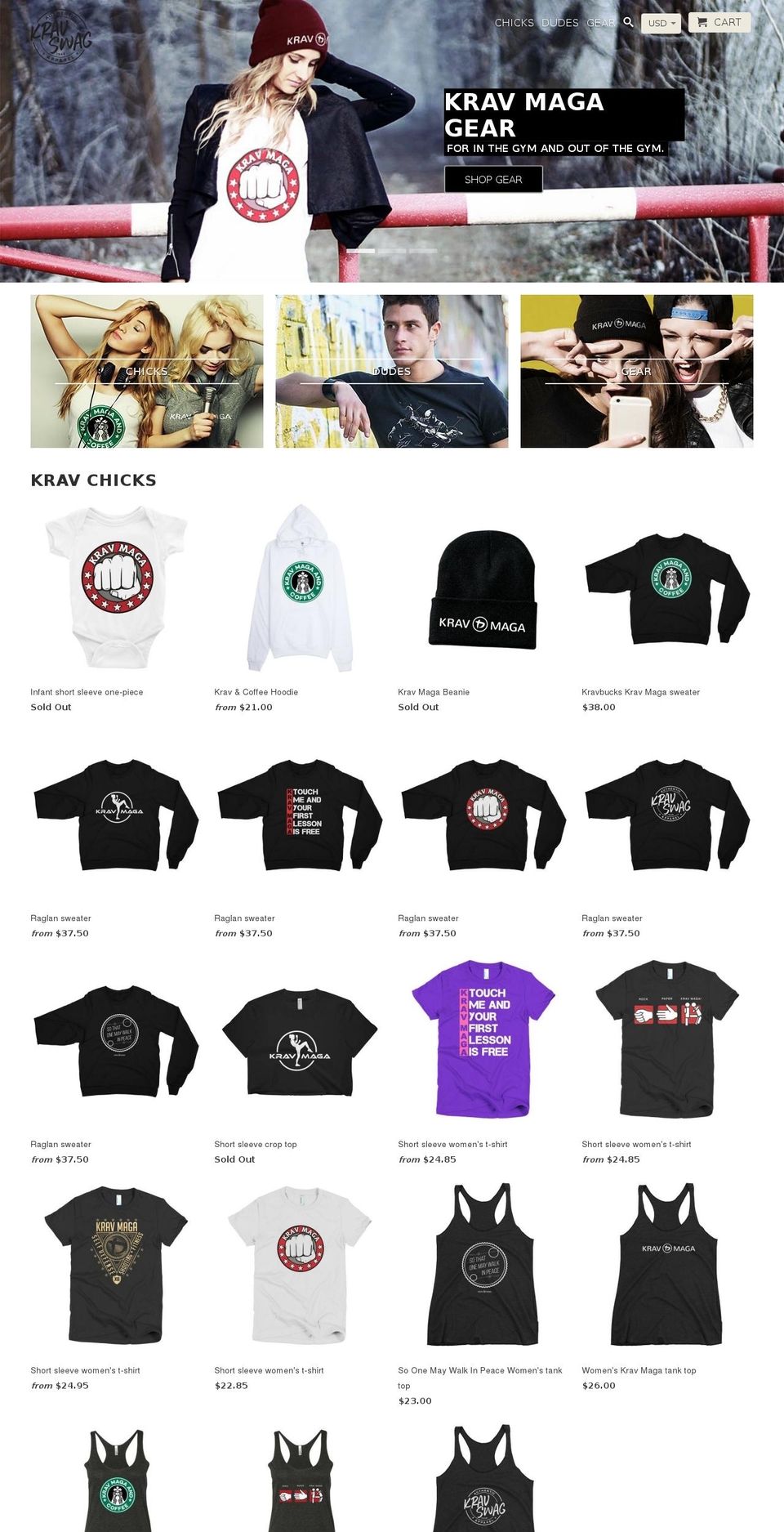 Prince-working Shopify theme site example kravswag.com