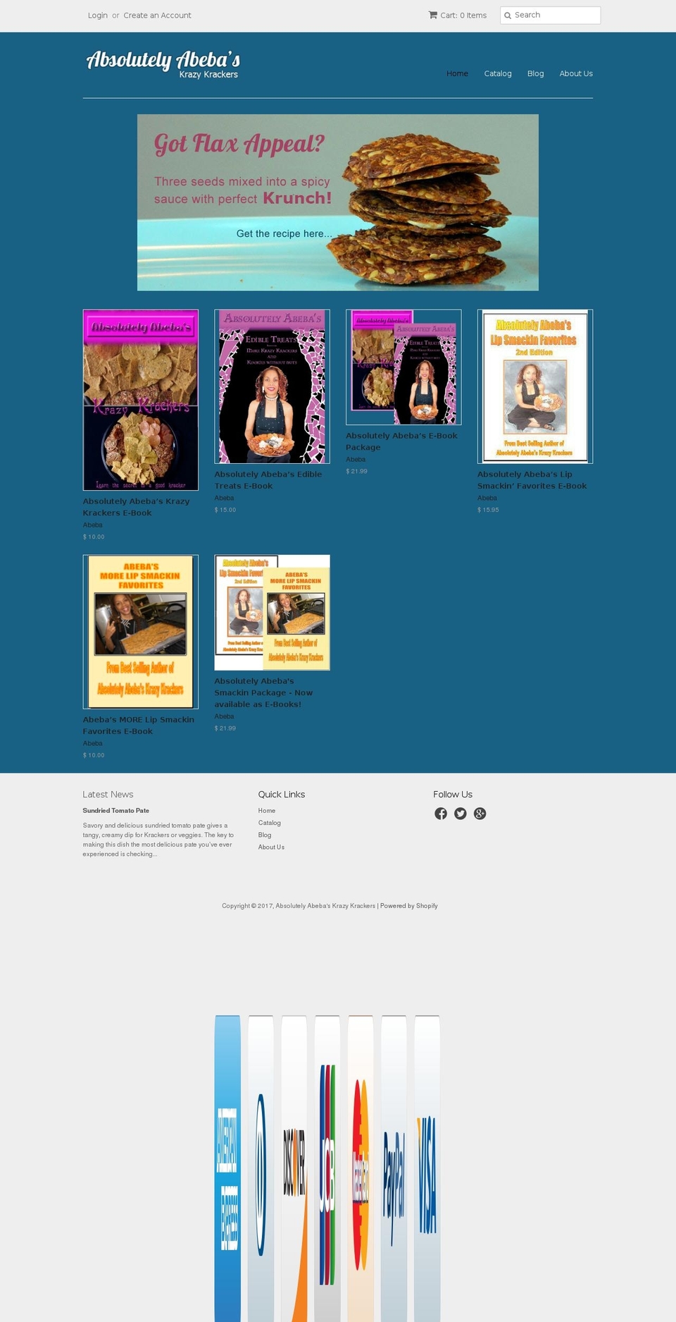 krazykrackers.com shopify website screenshot