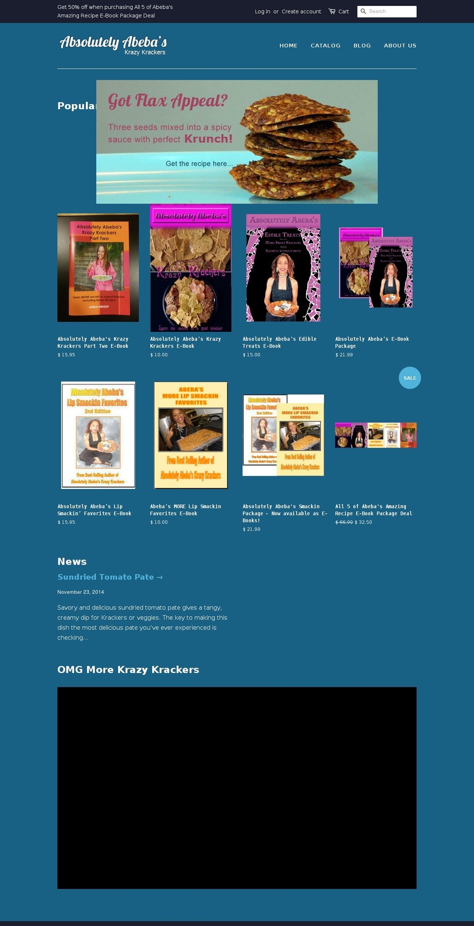 krazykrackers.net shopify website screenshot