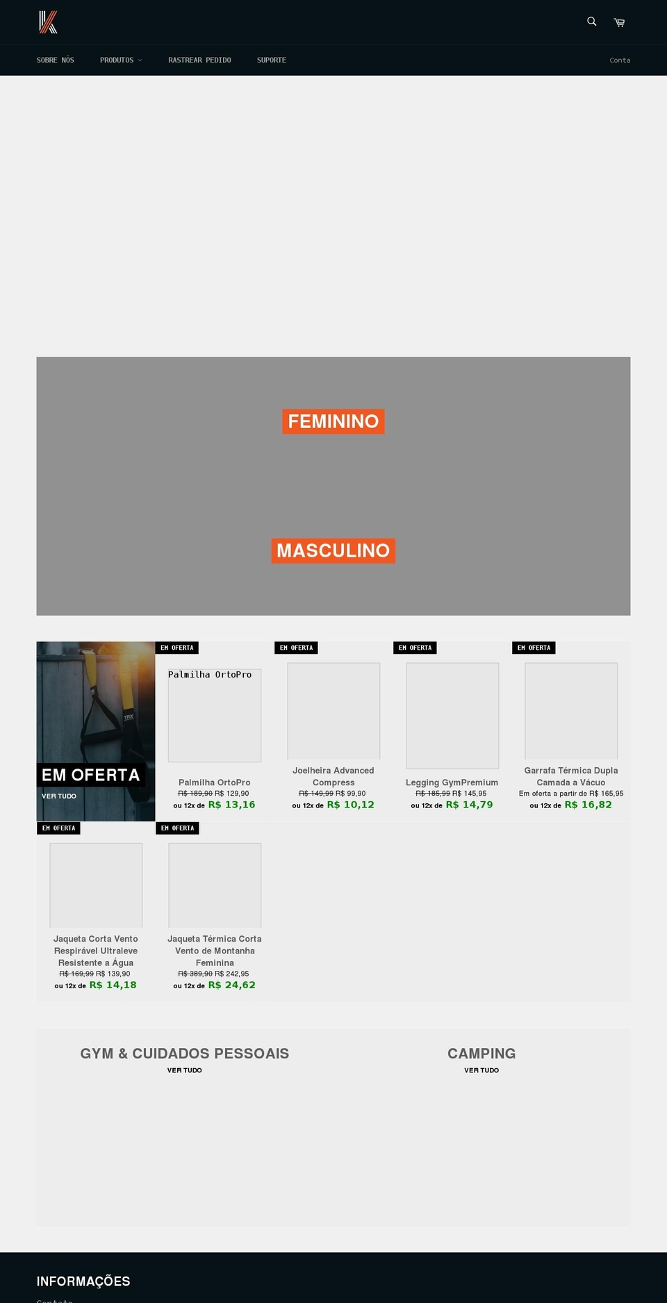 seu tema kkk Shopify theme site example kreatii.com