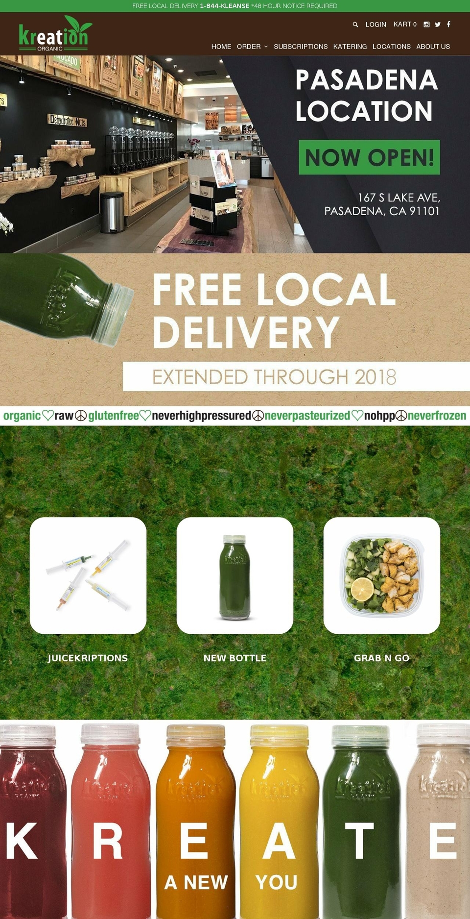 Copy of Parallax 2.0.0 - SEEDCMS 1\/20\/16 - Eagle Shopify theme site example kreationorganic.com