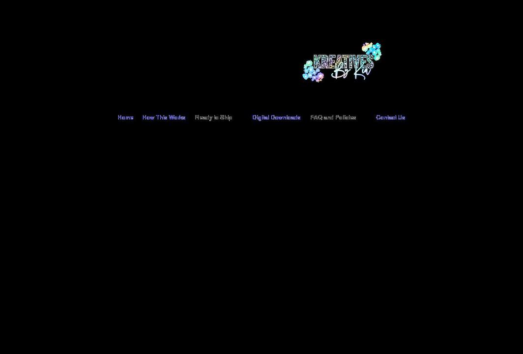 kreativesbykia.com shopify website screenshot