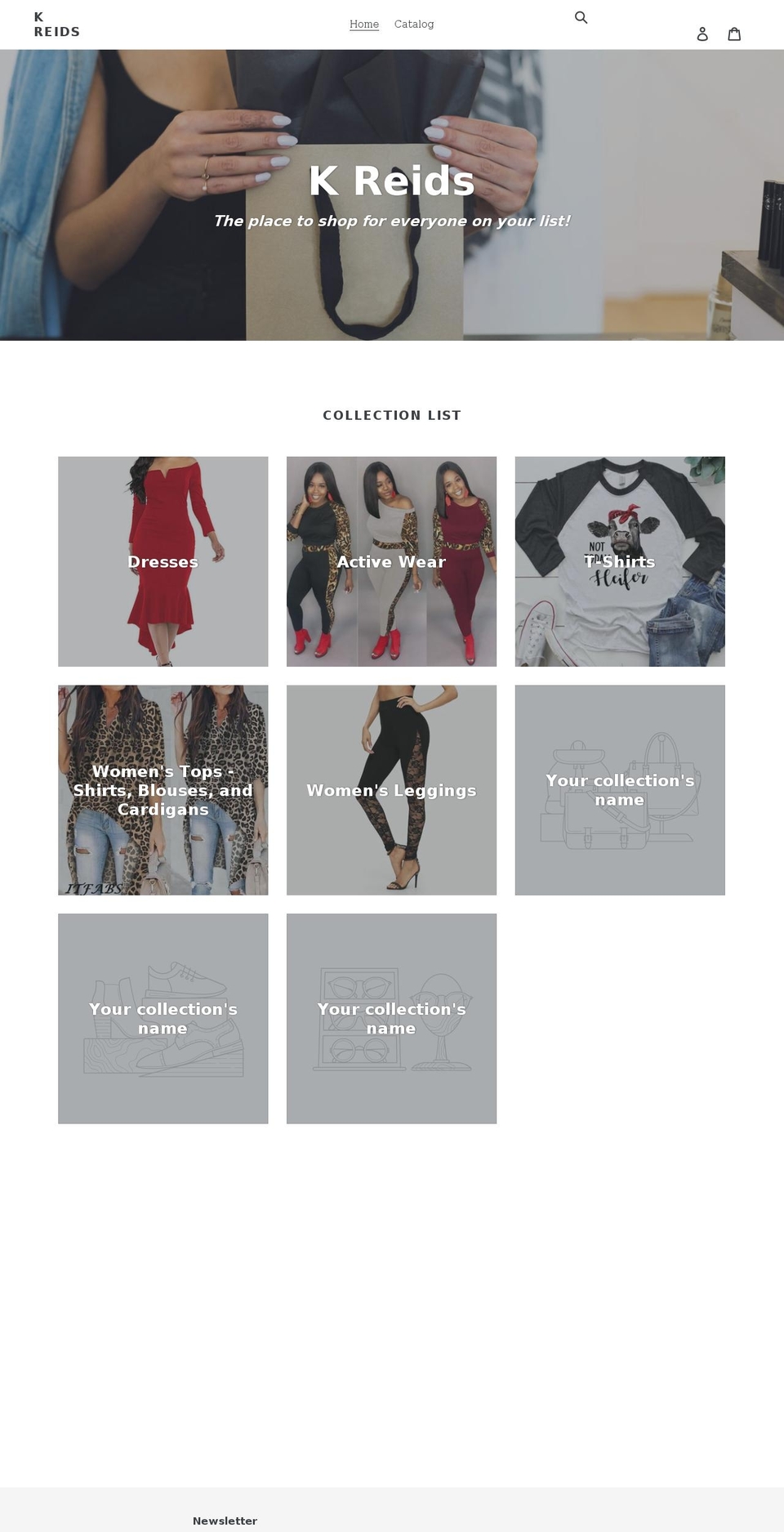 kreids.com shopify website screenshot