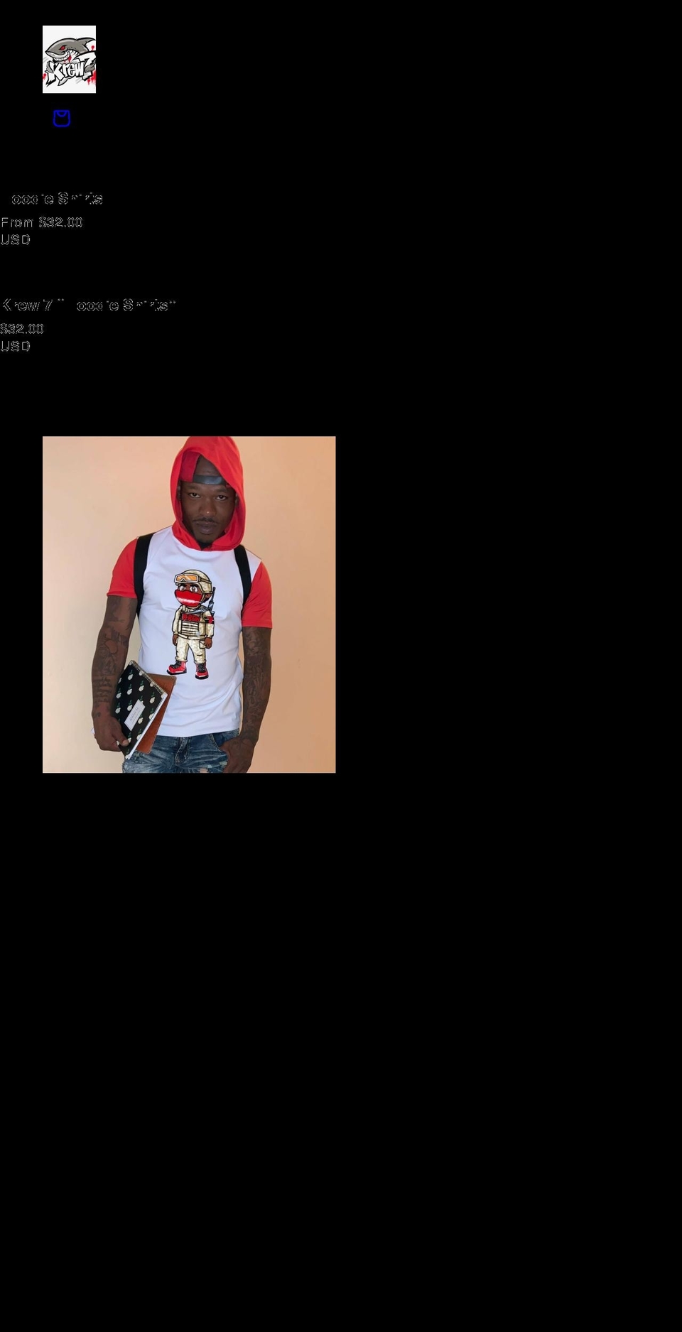krew7.com shopify website screenshot