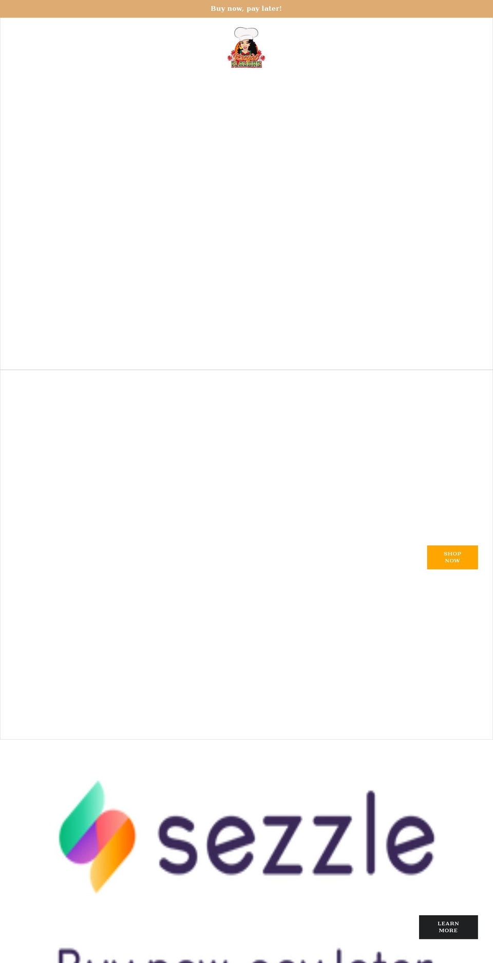 kreyolflavors.com shopify website screenshot