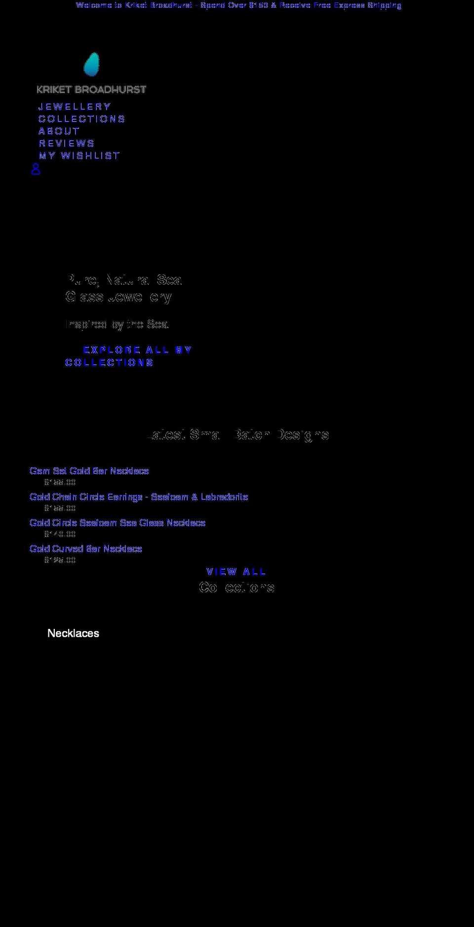 kriketbroadhurst.com shopify website screenshot