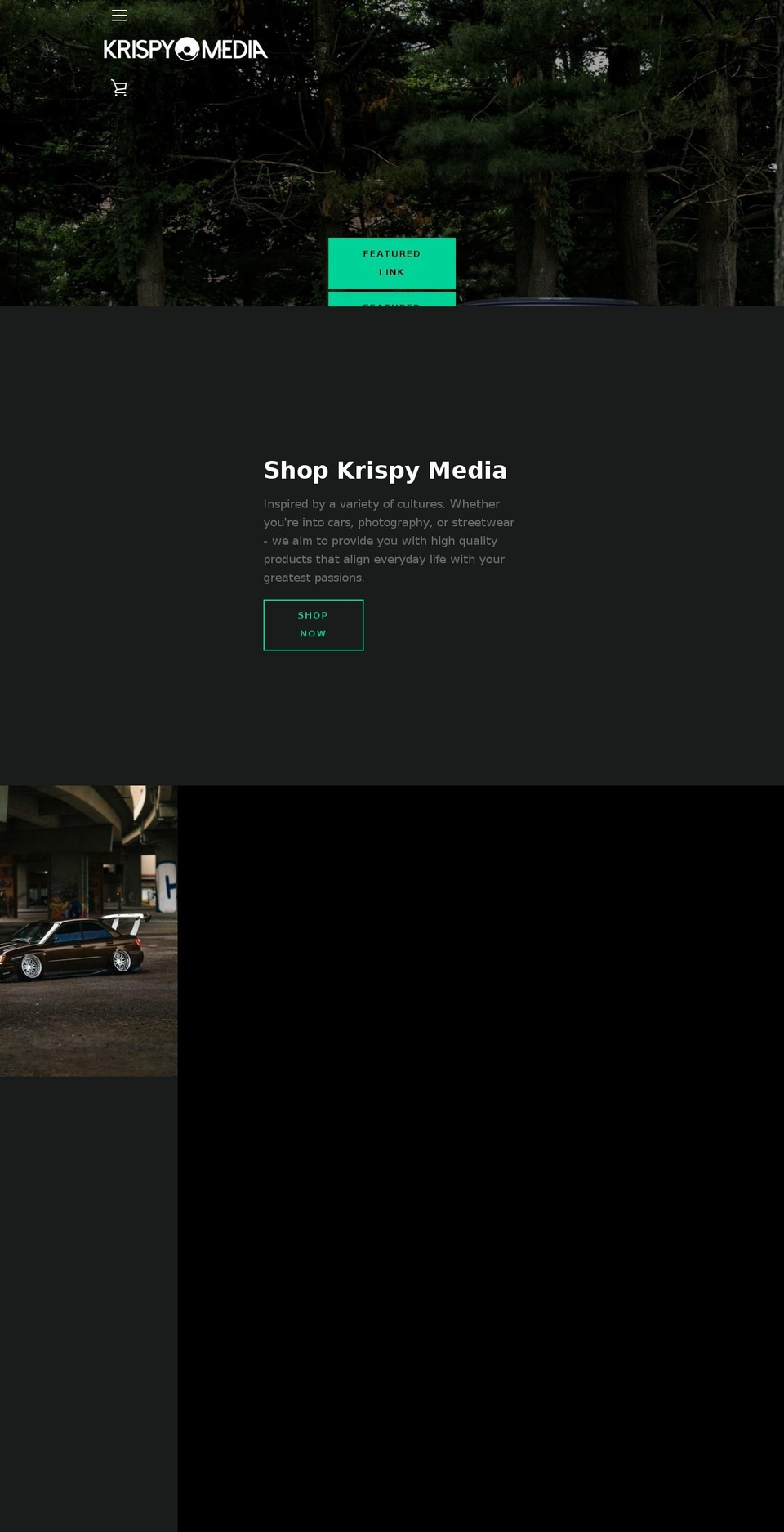 krispy.store shopify website screenshot