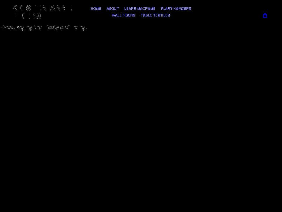 kristenannefibers.com shopify website screenshot