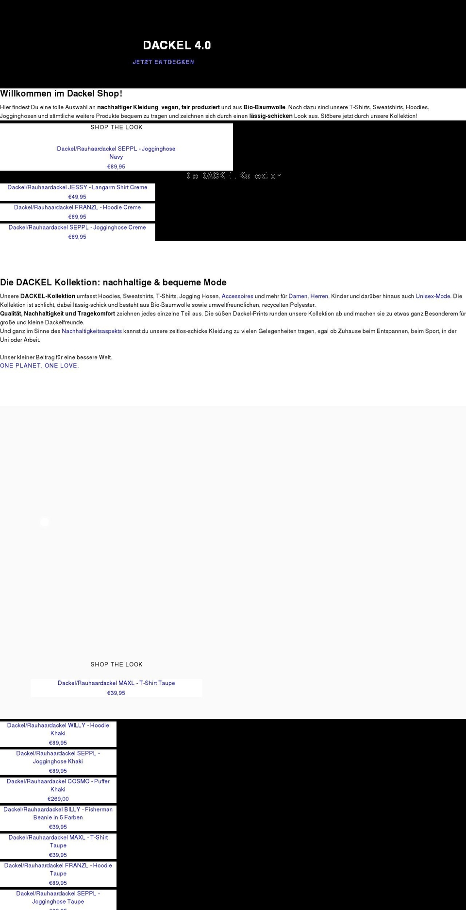 kristina-giacomelli.com shopify website screenshot