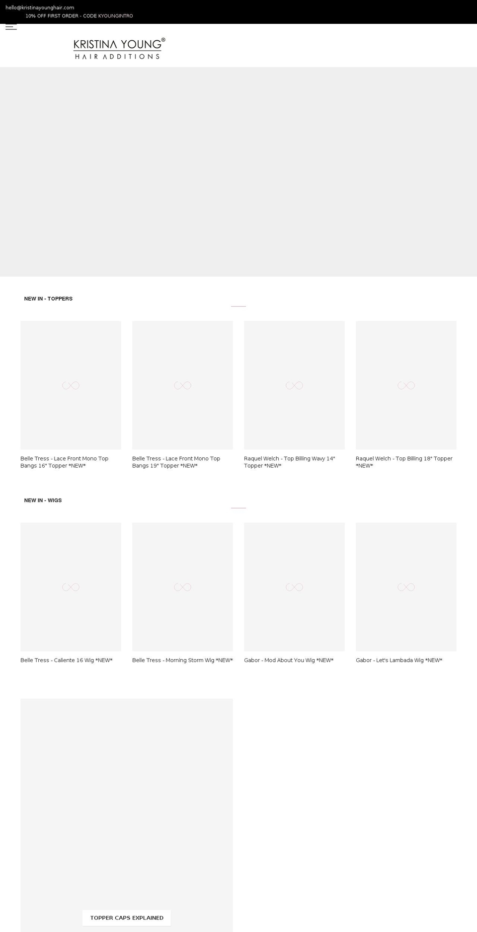 theme-export-kristinayounghairadditionsmyshopi Shopify theme site example kristinayounghair.com