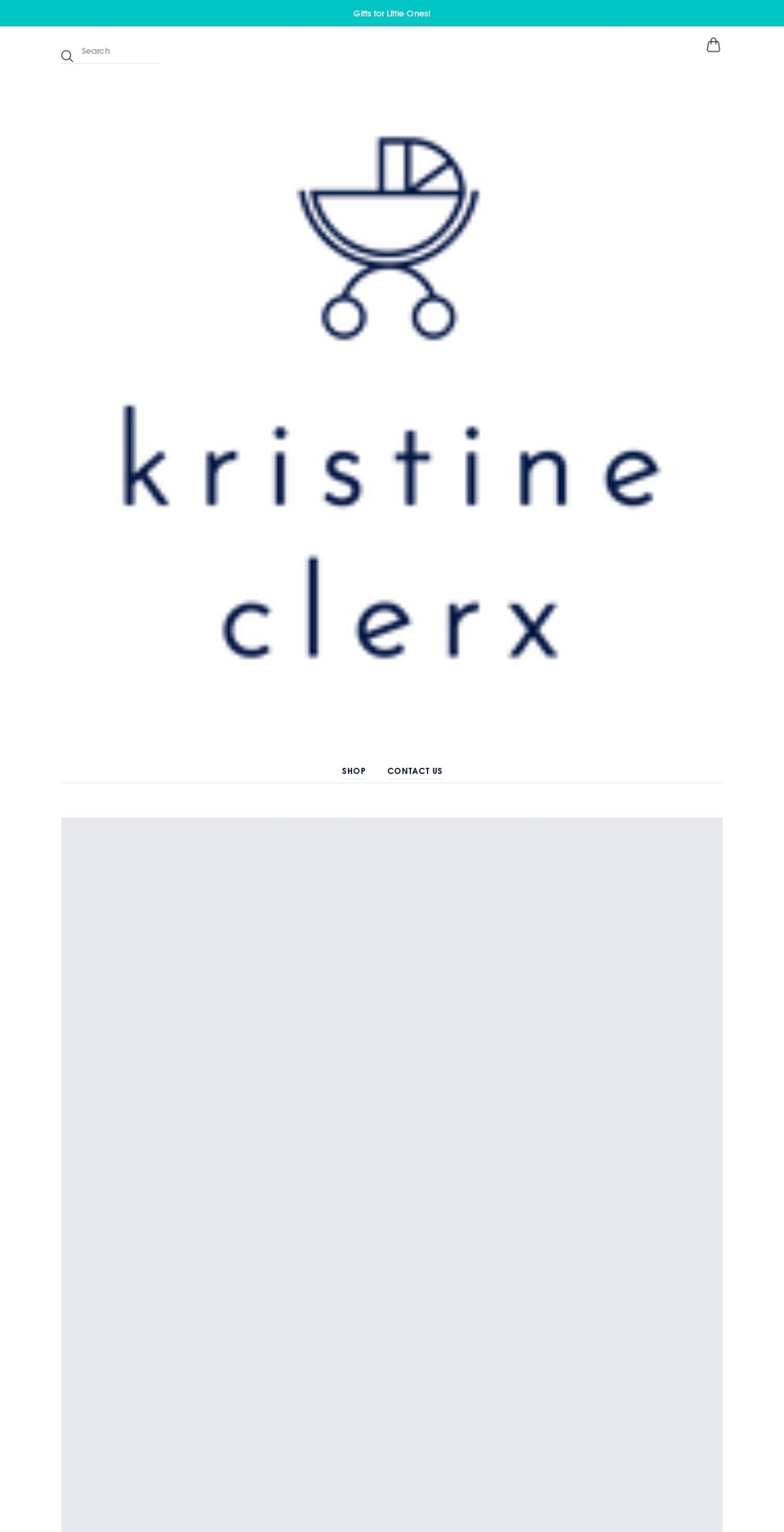 kristineclerx.com shopify website screenshot