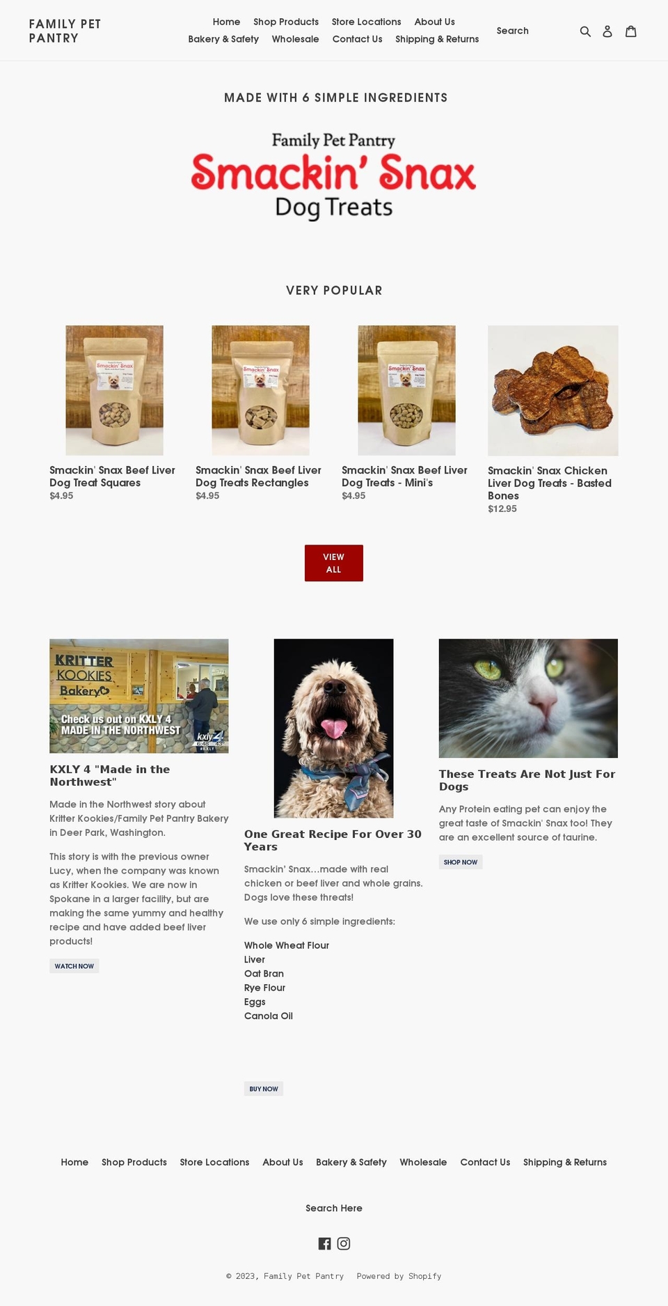 kritterkookies.com shopify website screenshot