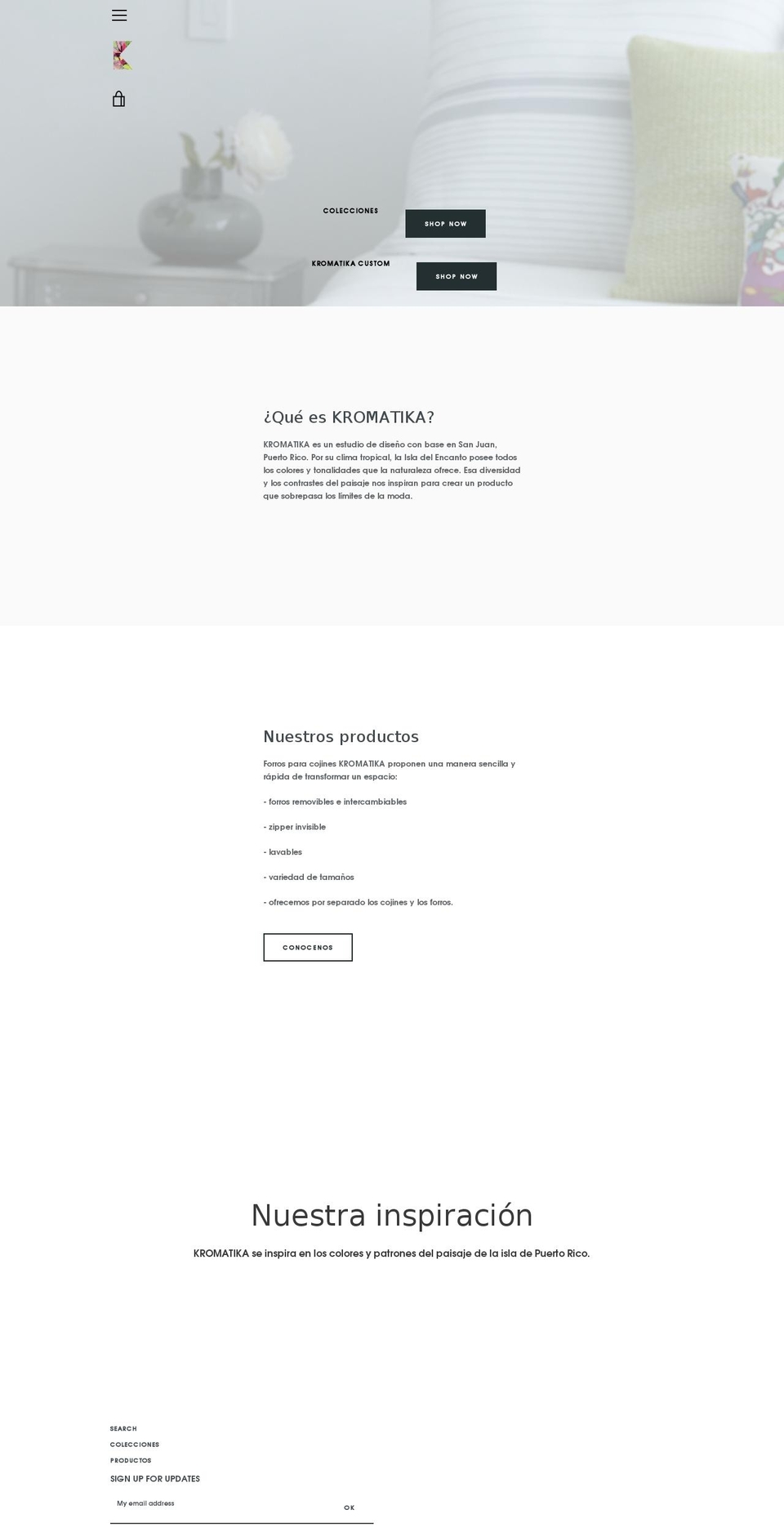 kromatikapr.com — Shopify storefront screenshot