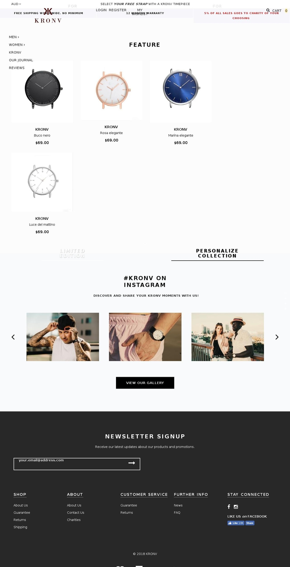 bagratica-1-0-0-sections-ready Shopify theme site example kronv.com