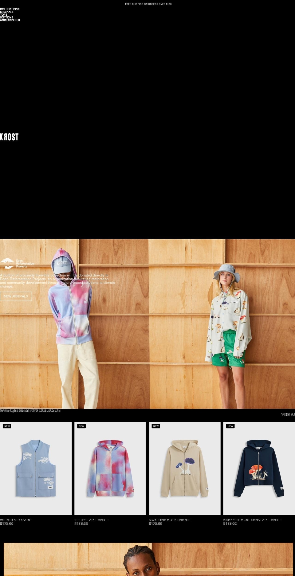 krostnewyork.com shopify website screenshot