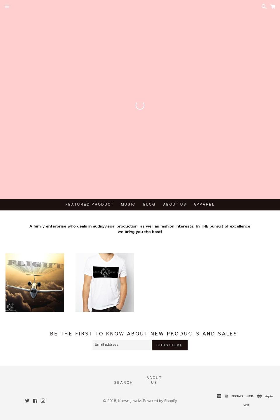 krownjewelz.com shopify website screenshot